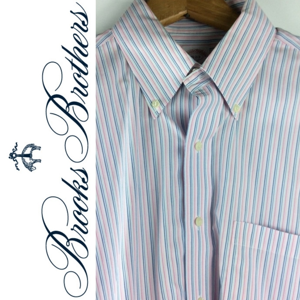 Brooks Brothers Striped Button Down